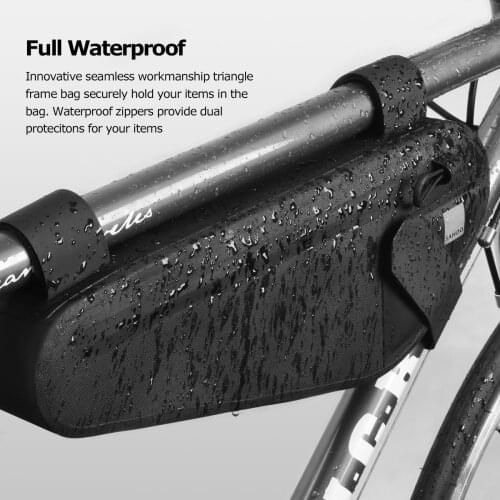 Bicycle Bag Top Tube Front Frame Bike Bag Waterproof MTB Road Cycling Triangle Bag 122033