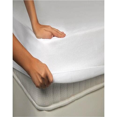Waterproof Mattress Protector Cover For Bed 160x200 cm Micro Fit Antiallergic and Antibacterial Product Cotton Anti Mites Soft