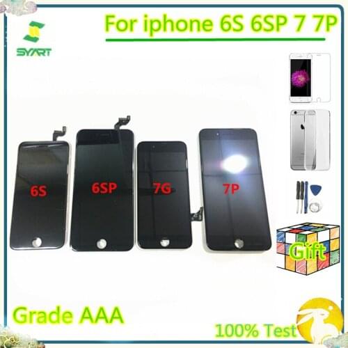 LCD Screen Display For iphone 7 Touch Screen Digitizer Assembly For iphone 6S LCD Screen Pantalla For iphone5 6 6S 6SP 7 7P LCD