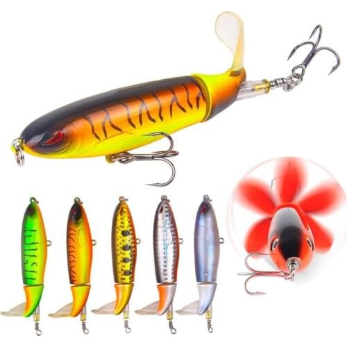 1pcs Bionic Lure Fishing Bait Fish Shaped Life-like Bionic Bait 3D Eyes Double Hooks 10cm Rotating Tail Baits With Hook