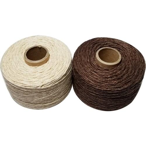 100% Linen rope 120m/roll Twine ramie thread cord for handmade sewing accessory DIY