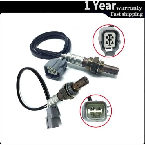 4 Wires Oxygen O2 Sensor Upstream / Downstream For 2001 2002 2003 Honda Civic 1.7L D17A1 Engine Replacement parts 2pcs