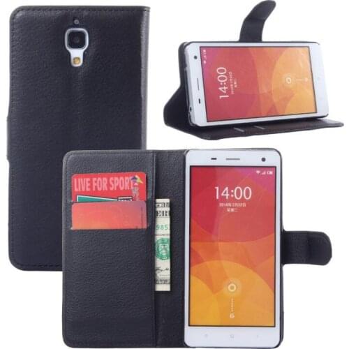 Xiaomi MI 4 Case For Xiaomi mi4 MI 4 Cover Wallet Flip Case Luxury Leather Cover For Coque Xiaomi 4 M4 MI4 MI 4 Cover Case