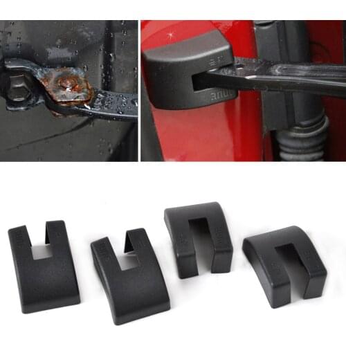 CITALL 4pcs Car Door Check Arm Waterproof Protection Cover Kit For BMW 1 3 4 5 6 7 series X1 X3 X5 X6 Z4 MINI F10 E70 E90 E91