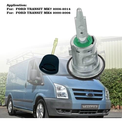 FOR FORD TRANSIT MK7 2006-2014 FRONT LEFT DOOR LOCK BARREL YC15V220K51BA 4060639 BRAND NEW MK6 2000-2006