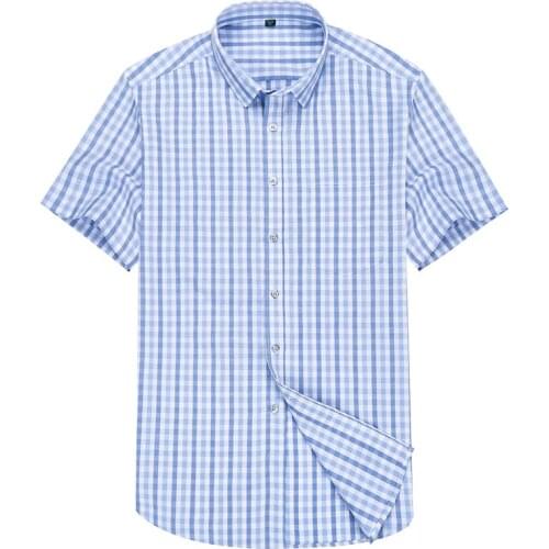 Мужские рубашки с коротким рукавом HCXY China At AliExpress