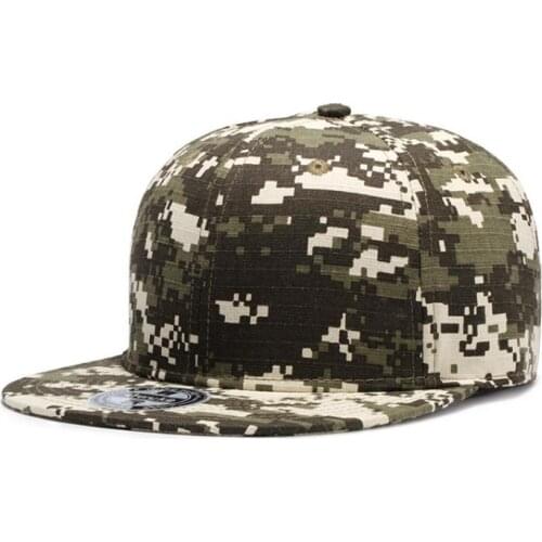 New Summer Camo Adjustable Tactical Cap Rock Hip Hop Street Skateboard Baseball Caps Leisure Adjustable Hat Rebound Hats