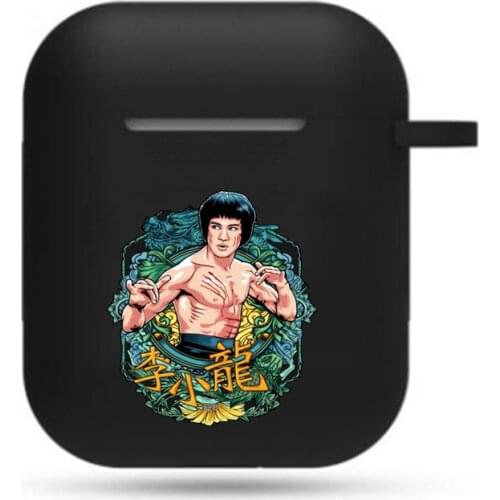 Chinese Kung Fu star Cartoon Earphone case Protective Headset Cover boy girls Bluetooth Airpods Earphone Case Headphone Case
