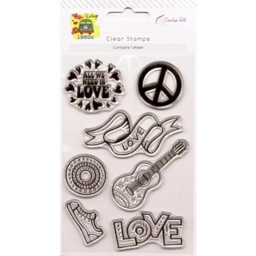 CRZCrafter Clear Stamps Seals Transparent Silicone DIY Crafts For Scrapbooking Cardmaking Journaling Decorations Embellishments
