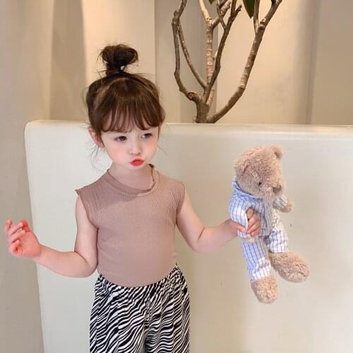 2021 Summer Tight Side Vest Sleeveless Seamless Single Wear Japanese Knock Strong Elastic Vest Summer