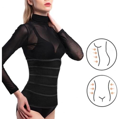 Hot Sales Waist Trainer Solid Color Skin-friendly One Size Fat Burning Abdominal Trimmer for Sports