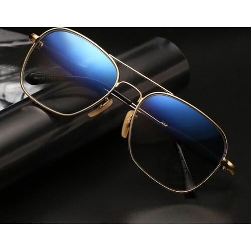 Vazrobe Glass Sunglasses Men Anti Scratch Glasses Man UV400 Eye Protect from Sun Square Classic Design