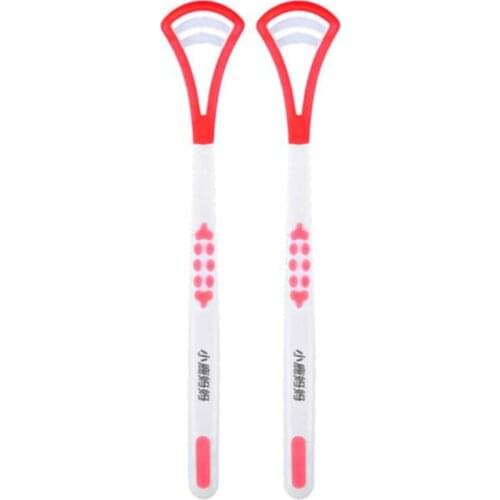 Soft Tongue Brush Scraper To Cure Bad Breath Clean Tongue Tool Scraper Simple Comfortable Tongue Remove Halitosis Oral Healthy