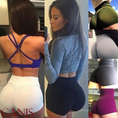 New Sexy Summer Feminino Solid Skinny Sports Shorts Casual Ladies Beach Running Sports Outdoor Hot Safety Short Pants