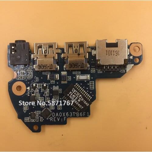 Original FOR HP ProBook 450 G3 Series USB LAN Audio Board DA0X63TB6F1 DA0X63TB6F0