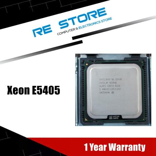 Intel Xeon E5405 Quad Core CPU 2.0GHz 12MB SLAP2 and SLBBP Processor Works on LGA 775 motherboard