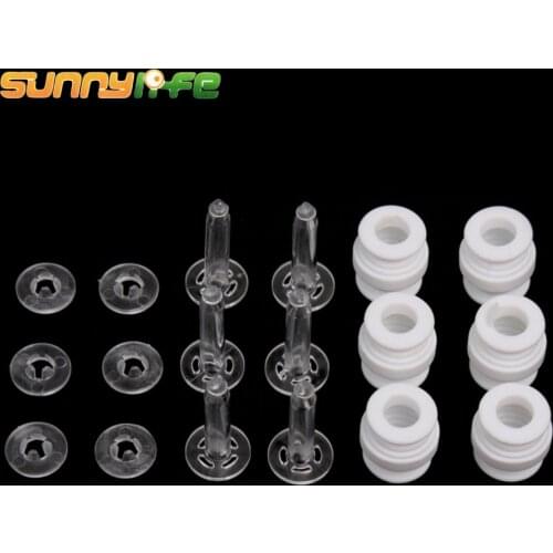 SUNNYLIFE 6 PCS Damping Rubber Balls 6 Sets Anti-drop Pins Kit Gimbal Camera Anti Vibration Plate Spare Part For DJI Phantom 3