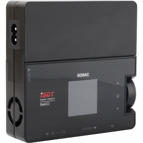 ISDT 608AC AC 50W DC 200W 8A BattGo Smart Battery Charger Discharger with Detachable Power Supply