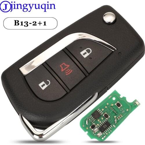 Jingyuqin 5pcs 3 Buttons B13-2+1 KD B Series Universal Remote Key For KD200 KD900 KD900+ URG200 KD-X2 Mini KD