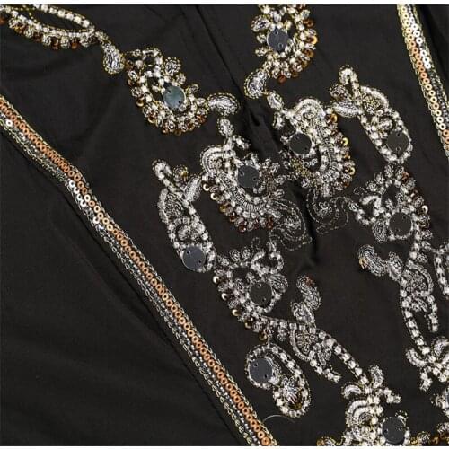 Womens dresses summer dress new choking Indian national wind scales beaded dress women dress women omighty