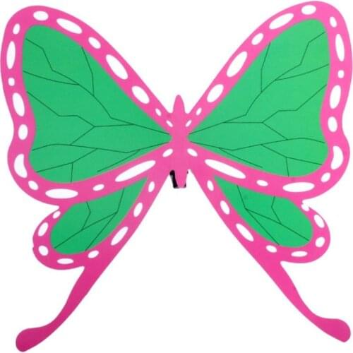 Cosplay Anime Demon Slayer Headgear Chacacter Kimetsu No Yaiba Kochou Shinobu Women Cosplay Butterfly Headgear Gifts for Girls