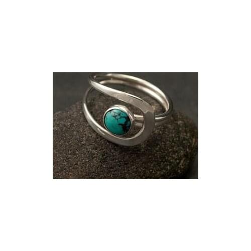 FİRUZEN COLLECTION ORIGINAL PATTERN ROCKY LADY RING