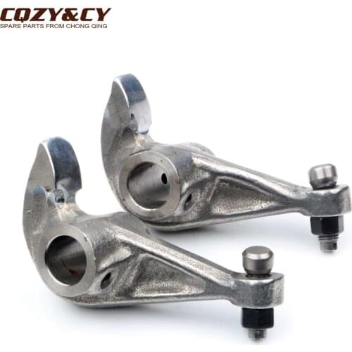 2PC Scooter high quality Rocker arm for Piaggio FLY 125 150 1998-2005 4T 484709 830453 8304535 AP8540086 8444895 Engine parts