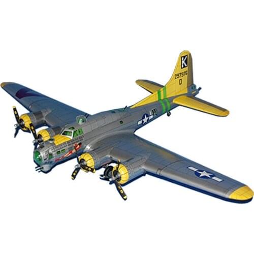 66cm B-17G Aerial Fortress Bomber Aircraft DIY 3D Paper Card Model Building Sets Construction Toys Military Model 1:47