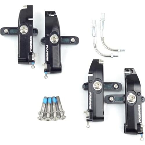 Fouriers BR-DX005 Full CNC aero V-brake w/direct mount system ROAD brake system bicycle parts