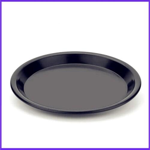 Round shape pizza dish 9 inch nonstick thicked pizza pan,steel cake mold baking oven special pizza baking tray