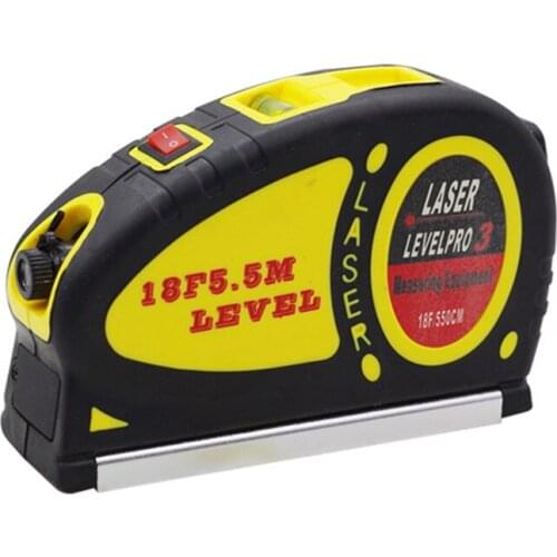 Multifunction Laser Level Scale Infrared Laser Level With 5.5-meter Tape Measure