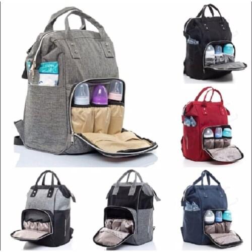 Diaper Bags Nappy Backpack Mummy Large Capacity Stroller Mom Baby Multi-Function Waterproof Outdoor Travel Maternity