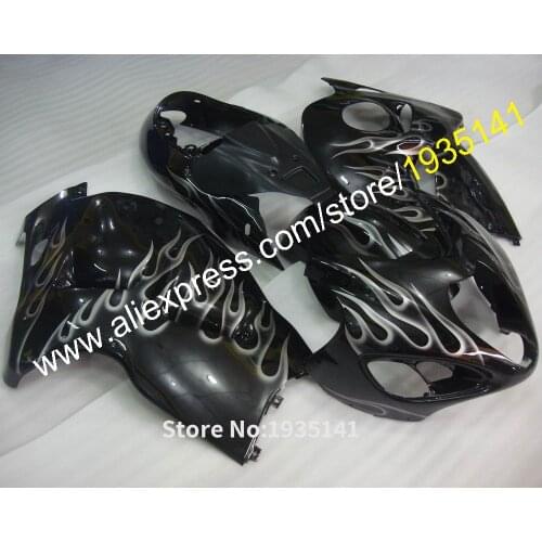 Moto Fairing For Suzuki GSXR1300 1999-2007 GSX-R 1300 99-07 GSX-R1300 Black Fairing Motorbike Bodywork Hull (Injection Molding)