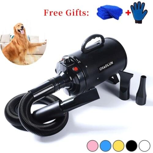 New Product Dog Dryer Voor Honden Lage Noice Hond Droger Sterke Pet Hair Dryer Dog / Cat Grooming