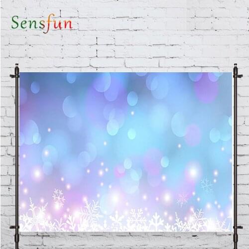 LEVOO Photography Background Bokeh Light Spot Color Dream Snowflake Fabric Custom Shoot Prop Background Photocall Photo Studio