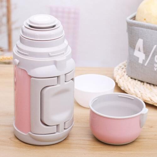 1000ML Thermos Stainless Steel Insulation Pot Portable Travel Kettle Tea Vacuum Bottle Outdoor Vacuum Flask Multi-purpose Kettle