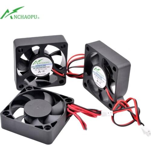 ACP5015 5cm 50mm fan 50x50x15mm DC5V 12V 24V 2pin Cooling fan for chassis power supply charger inverter