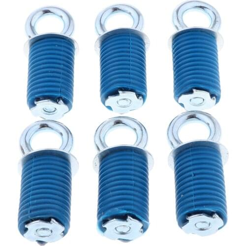 6xDurable Ring Tie Downs Cargo Trailer Anchors Points with Mounting Bracket Universal for Polaris RZR 570 900