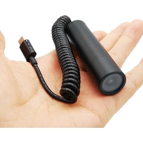 720P 1080P Mini OTG Micro USB Pin Hole Camera 0.1Lux UVC USB Type-C USB Bullet Camera for Helmet Police Industrial Inspection