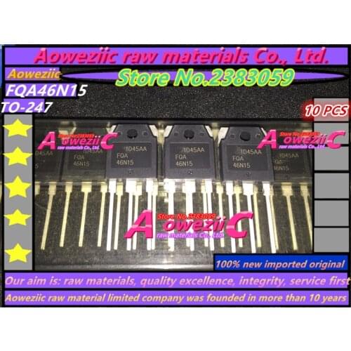 Aoweziic 100% new imported original FQA46N15 46N15 TO-247 MOS field-effect transistor 50A 150V