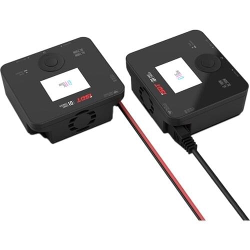 ISDT D1 AC 100W DC 10A Smart Battery Balance Charger For Lilon LiPo LiHV NiMH Pb Battery RC Models Parts