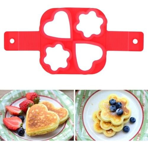 Pancake Mold Gadgets Fantastic Fast Easy Way To Make Perfect Cooking Four Holes DIY Pancakes Tool Form For Fried Eggs Cooker Egg