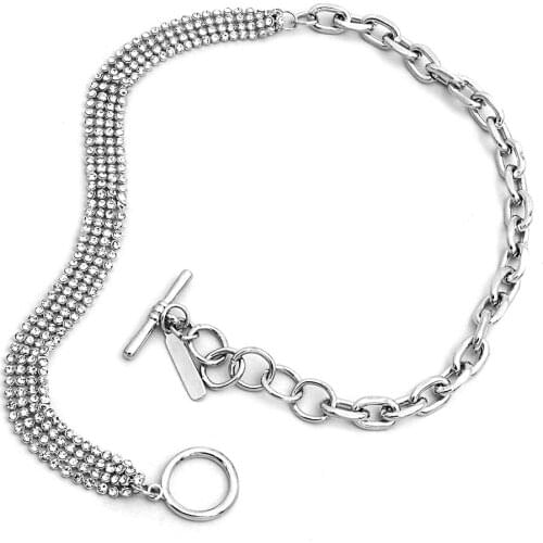 Shiny Stone Choker Special Design O-T Cool Girl Jewelry for Party Gift Women Wholesale 2021 trend