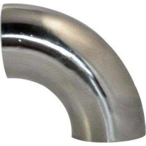 Φ38 OD 38mm 1.5 Sanitary Weld Elbow Pipe Fitting 90 Degree Stainless Steel 304