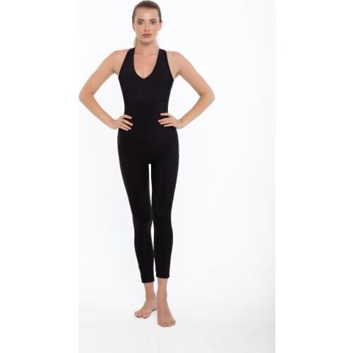 Esmeraldas Leggings Black Jumpsuit Push up Sport Wear Street Wear Active Wear