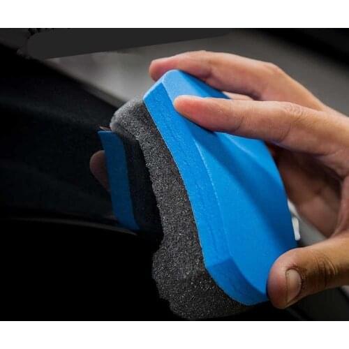 1Pc Car Wash Sponge Detailing Car Cleaning Auto Care Maintenance Wax Foam Polishing Pad Car Detailing