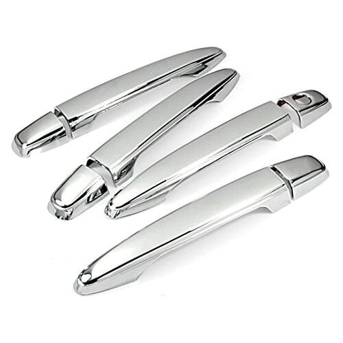 Chrome 4 Doors Handle Cover W/O Passenger Side Keyhole for 04-09 Lexus RX330 RX350