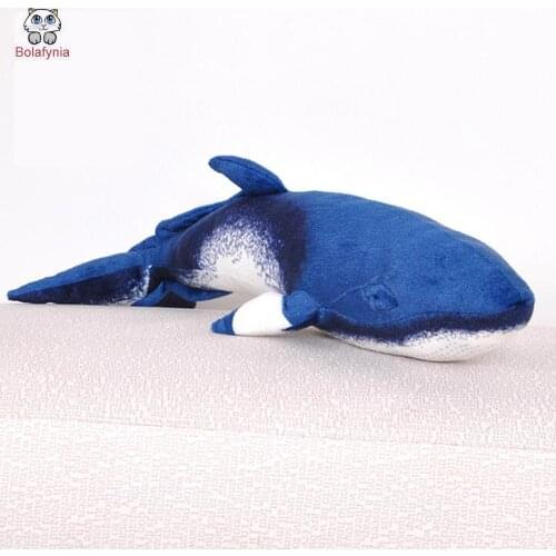 BOLAFYNIA Whale simulation Children plush stuffed toy baby kids for Christmas birthday gift