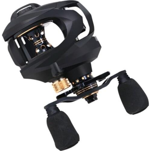 DEUKIO Baitcasting Reel Metal Spool GBS150 8KG Max Drag 7.2:1 High Speed Gear Ratio Saltwater Fresh Fishing Ultra Light Spinning