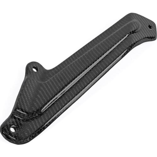 Real Carbon Fiber Motorcycle Exhaust Hanger Blanking Plate Kit Exhaust Bracket For Aprilia RSV1000 RSV 1000 2001 2002